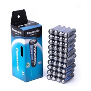 Pilha Panasonic AAA Palito super hyper comum PACK com 4 ou tubo com 40 unidades escolha sua quantidade
