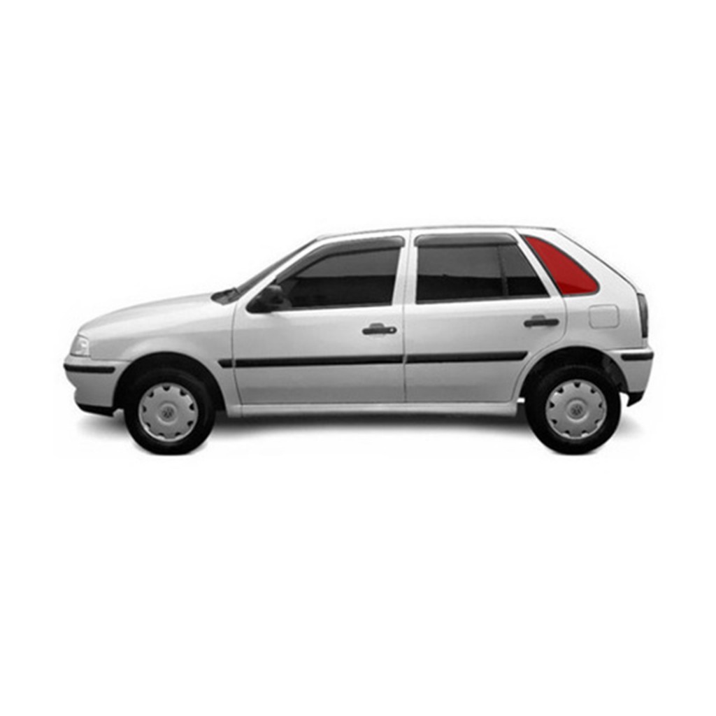 Vidro Lateral Fixo Traseiro Gol G2 G3 G4 Esquerdo
