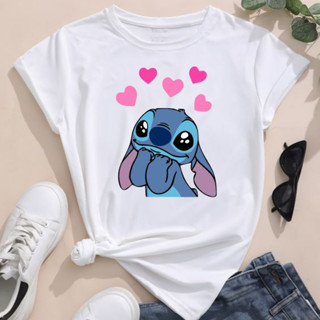 Camisa personalizada do Stitch camiseta blusa desenho babylook stich