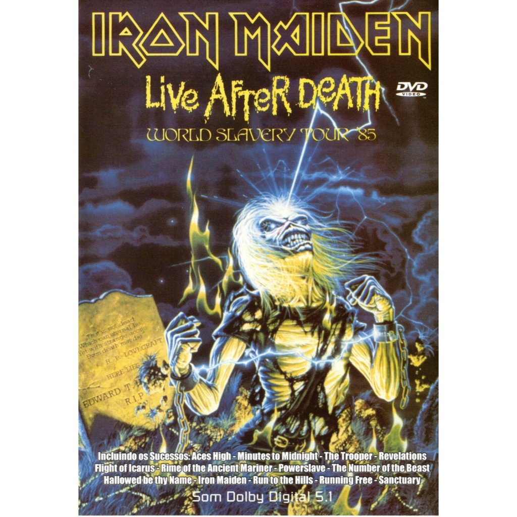 DVD Iron Maiden Live After Death World Slavery Tour '85