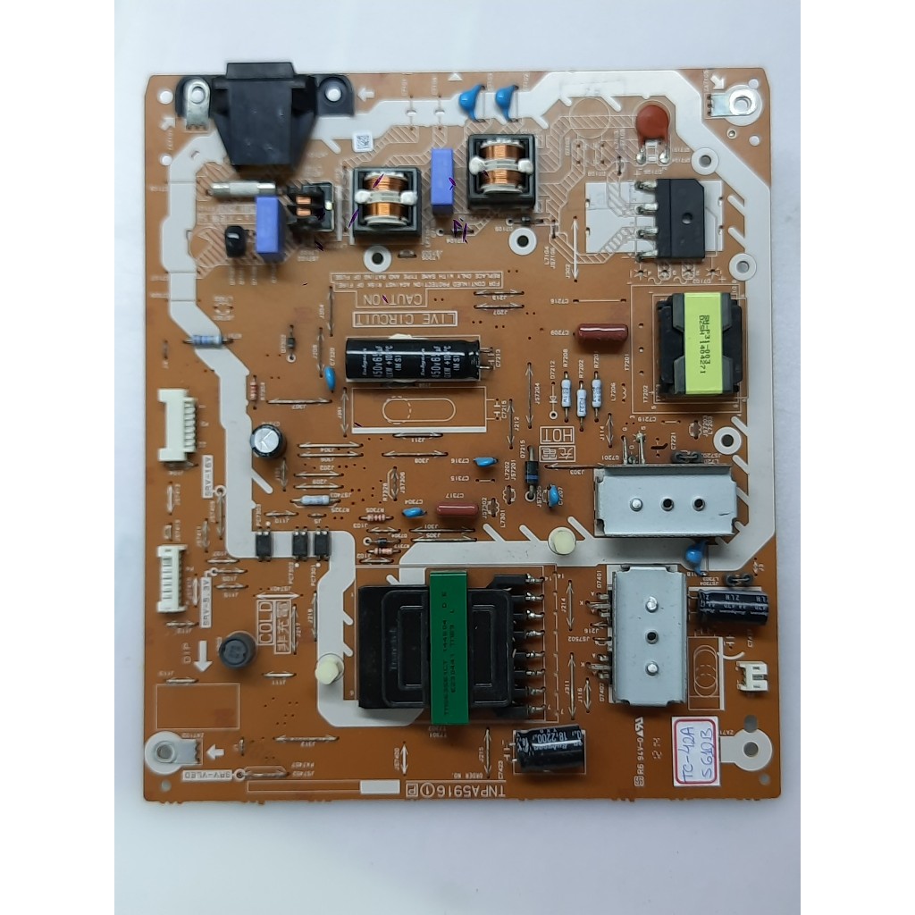 placa da fonte tv panasonic tc-42as610b / tnpa5916