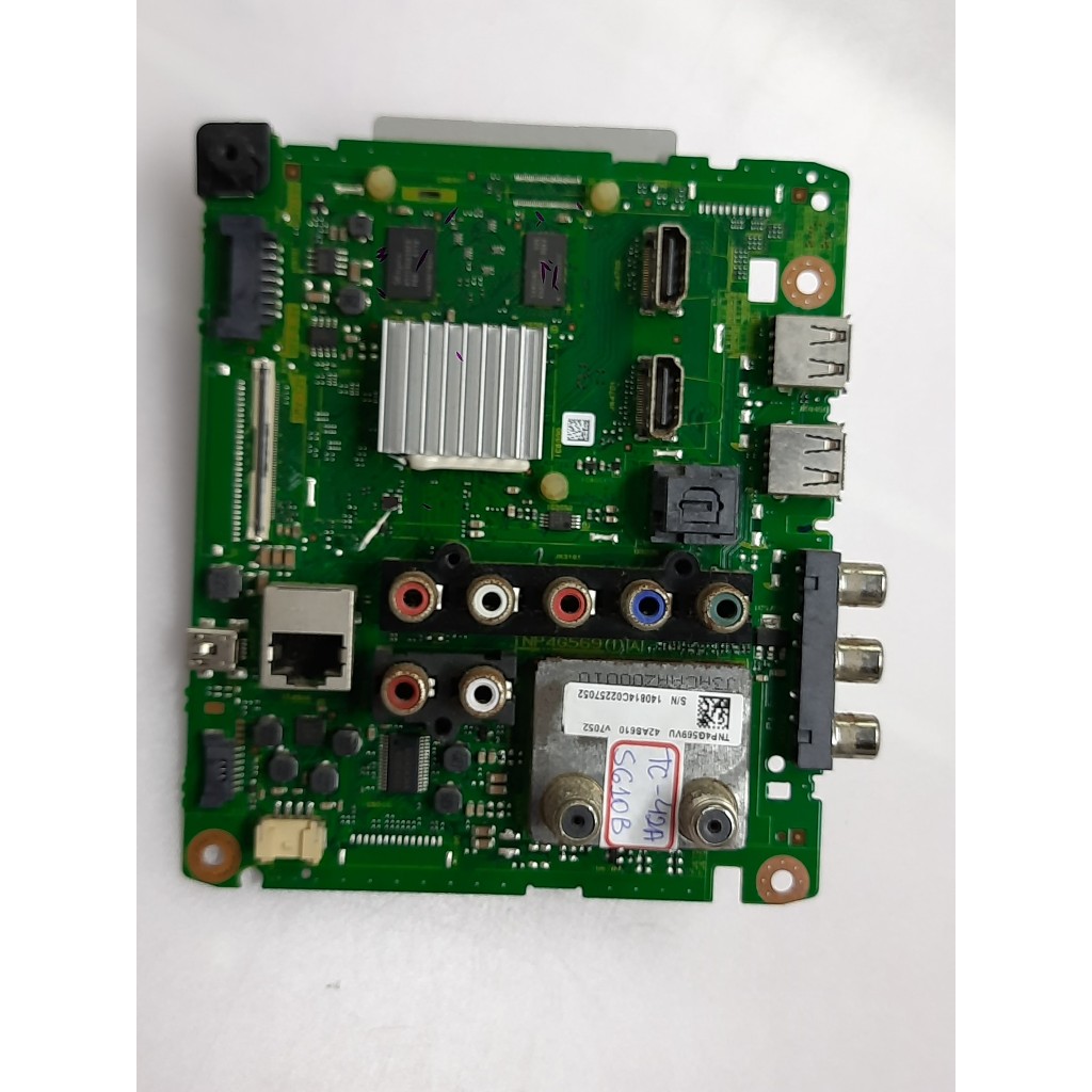 placa principal tv panasonic tc-42as610b / tnp4g569vu