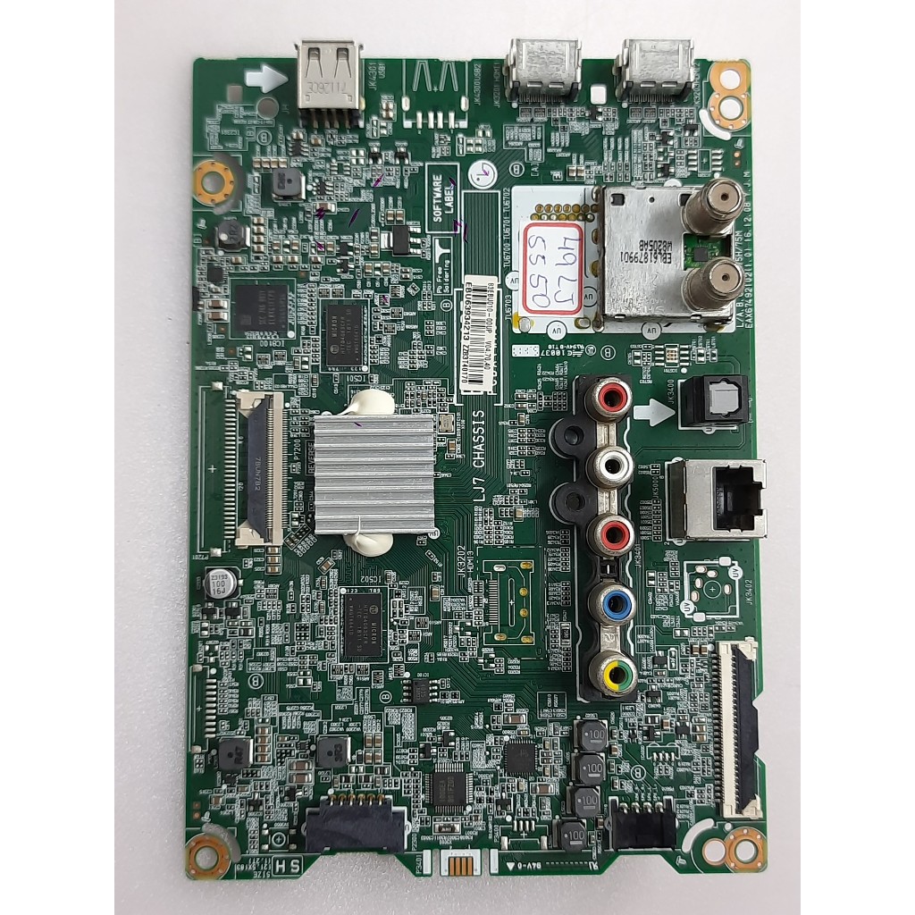 placa principal tv lg 43lj5500 49lj5500 43lj5550 49lj5550 / eax67492102