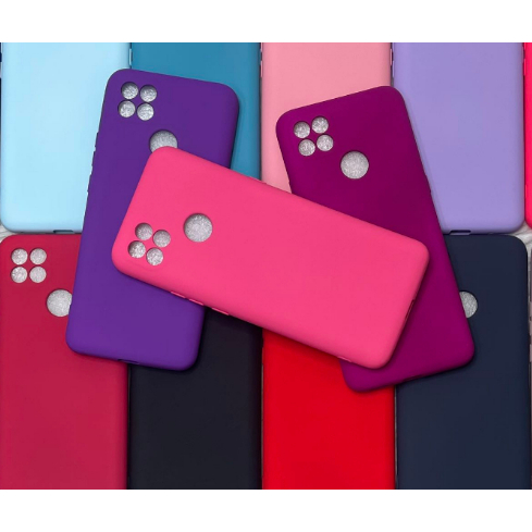 Kit capa  + Pelicula 3D  Motorola Moto G9 Power Ou apenas Capinha Silicone Aveludado