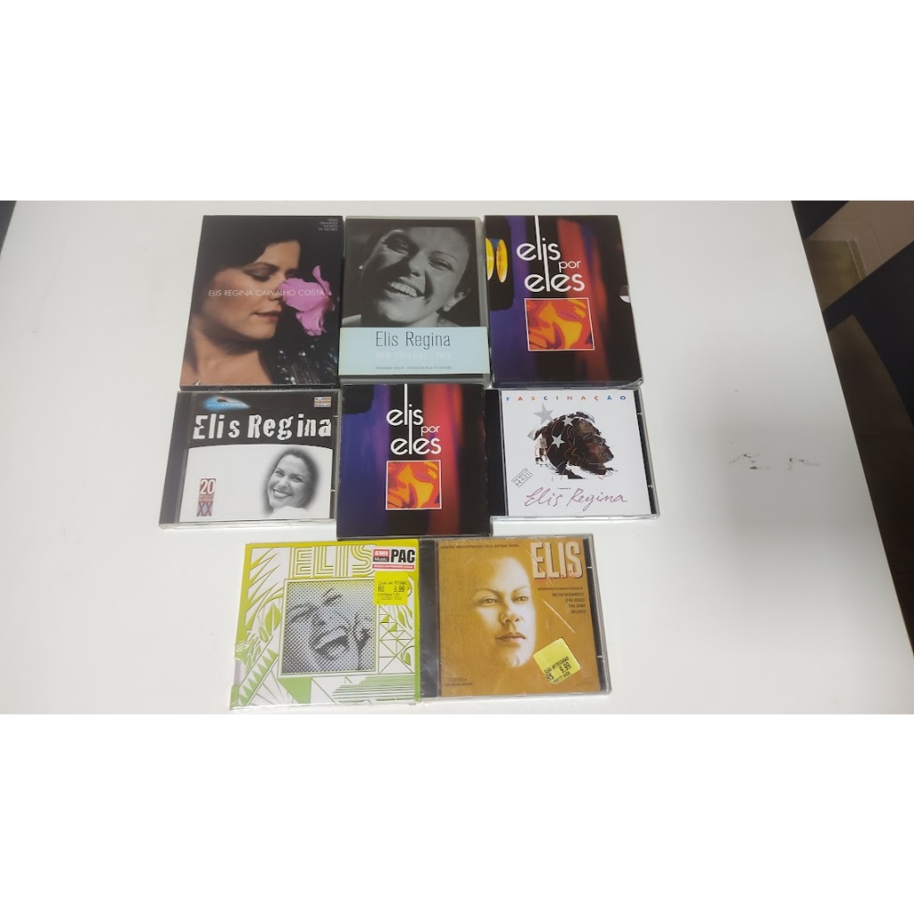 Elis Regina - lote de cd´s + dvd´s