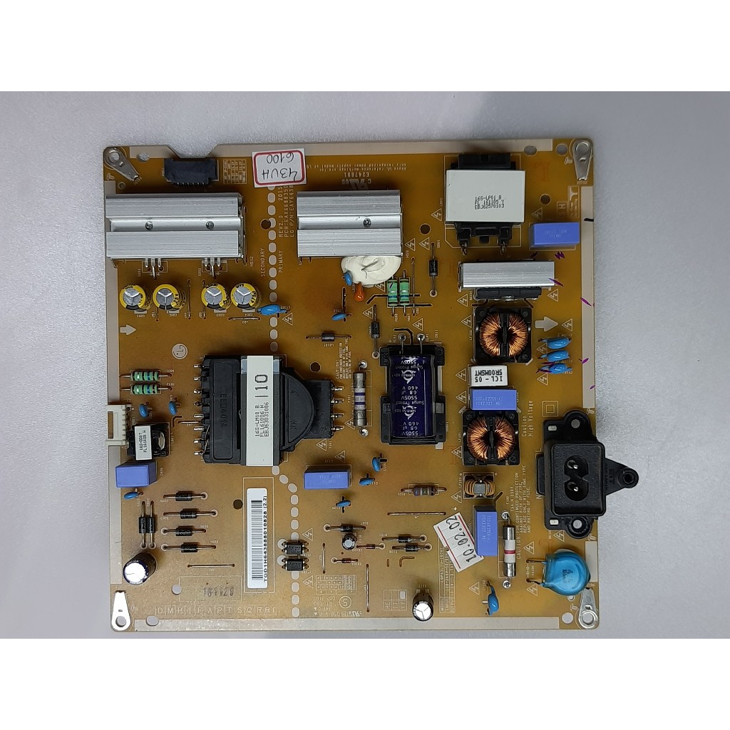 placa da fonte tv lg 43uh6100 / eax6688351