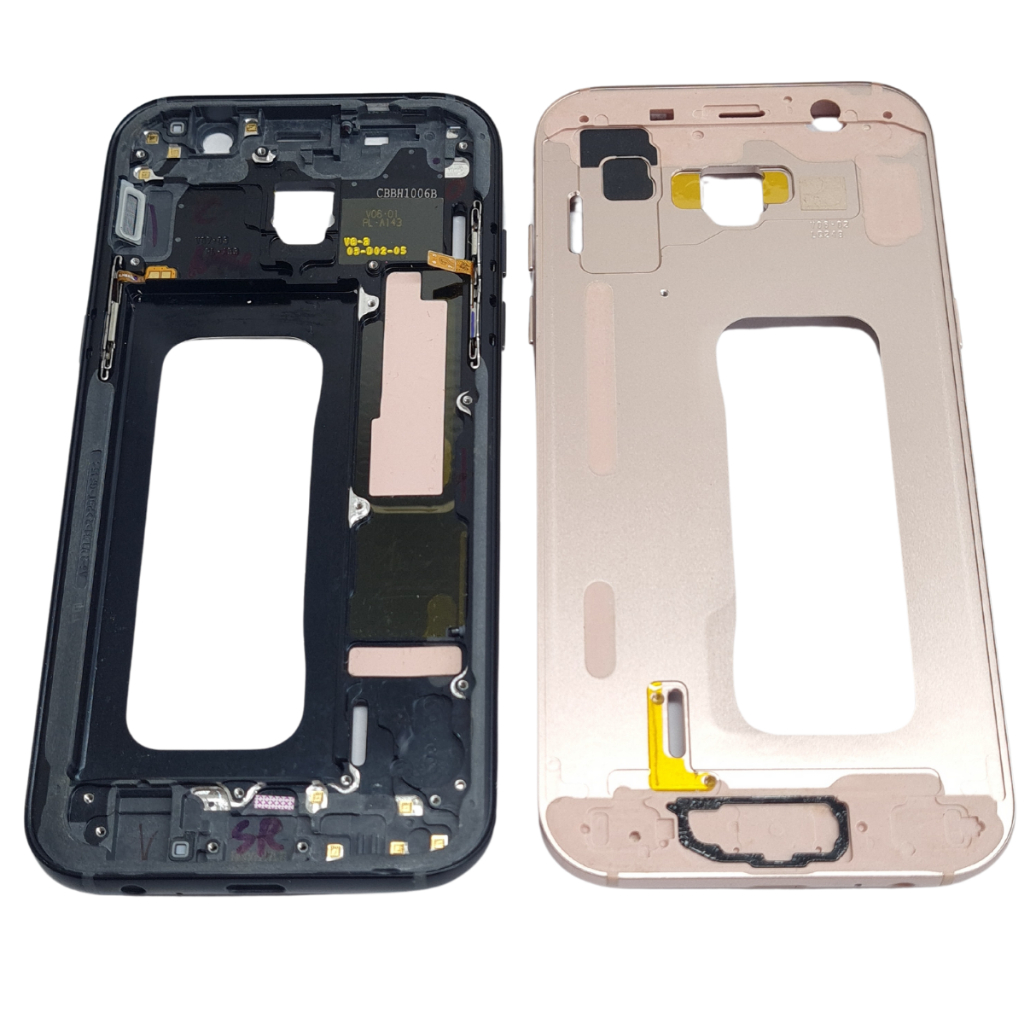 Aro Carcaça Lateral Moldura com Botões Samsung A5 2017 A520 Original