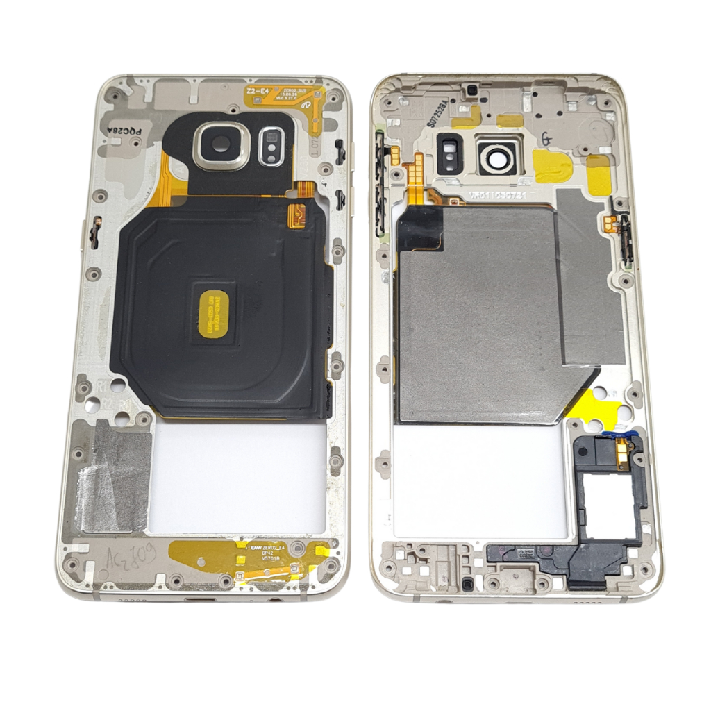 Aro Carcaça Lateral Moldura Samsung S6 Edge G928 Gold Original