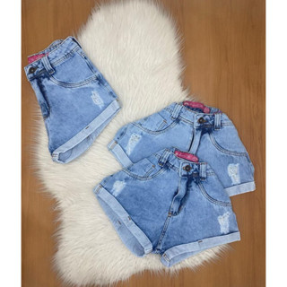 Short Jeans Cintura Alta Anitta de Fábrica