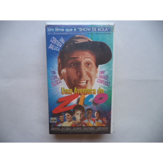 Fita Vhs Uma Aventura do Zico Original Nacional