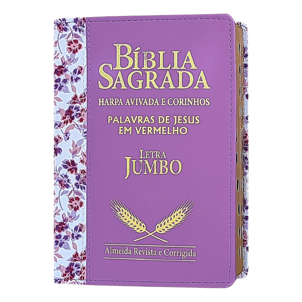 Bíblia Jumbo - Letra Extra Gigante E Harpa Luxo Duotone em Oferta na Shopee