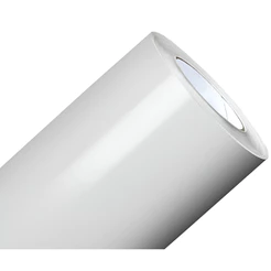 Vinil Adesivo Branco Brilho Envelopamento Móveis 6m x 70cm