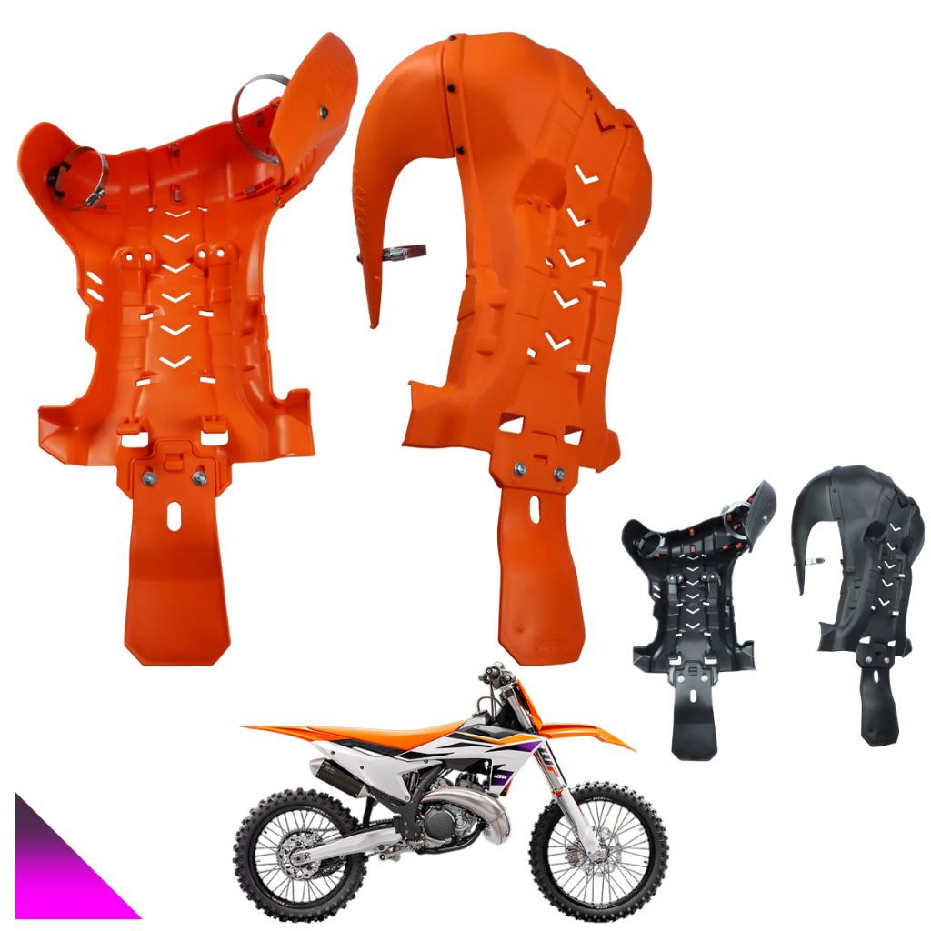 Protetor De Motor E Escapamento Ktm 2t Sx 250/300 2021-2022