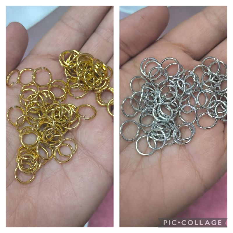 Argola argolinha EM ALUMÍNIO NÃO ENFERRUJA Bijuterias em geral 100pçs Terminal Adaptador Pingentes NOVO em Oferta na Shopee