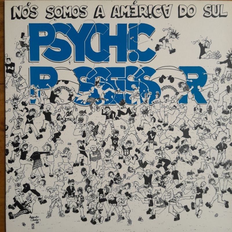 Psychic Possessor - Nós Somos a América do Sul - lp com encarte - vinil