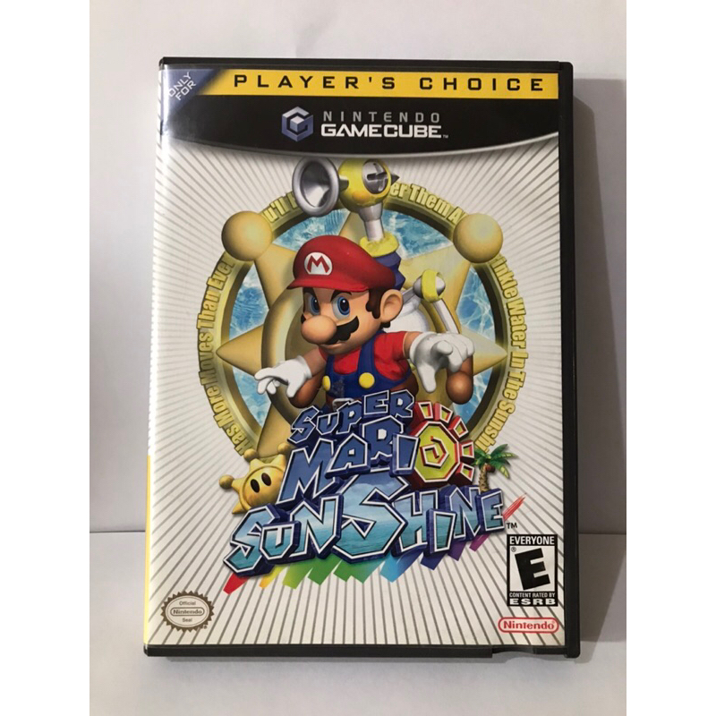 Jogo Super Mario Sunshine - Original Nintendo Game Cube
