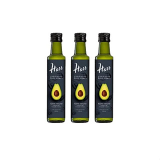 Kit 3 Azeite Extra Virgem Abacate Ext. Frio 0,5% Hass 250ml