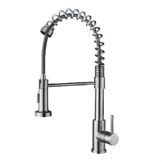 Torneira Cozinha Gourmet Inox Monocomando