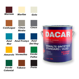 Esmalte Sintético Brilhante Standard Galão 3,6L - Dacar