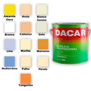 Tinta Acrílica Profissional 3,6 L Dacar