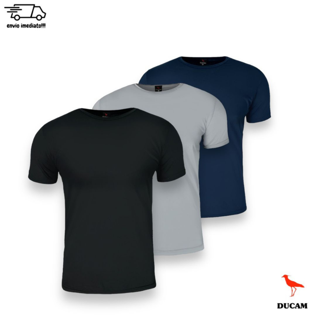 Kit 3 Camiseta Masculinas Basica Academia Treino Roupa Treino em Oferta na Shopee