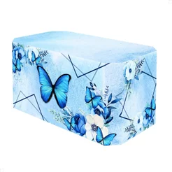 Toalha de Mesa Borboleta Decoração de Festa Veste Fácil Tecido - MSA-32