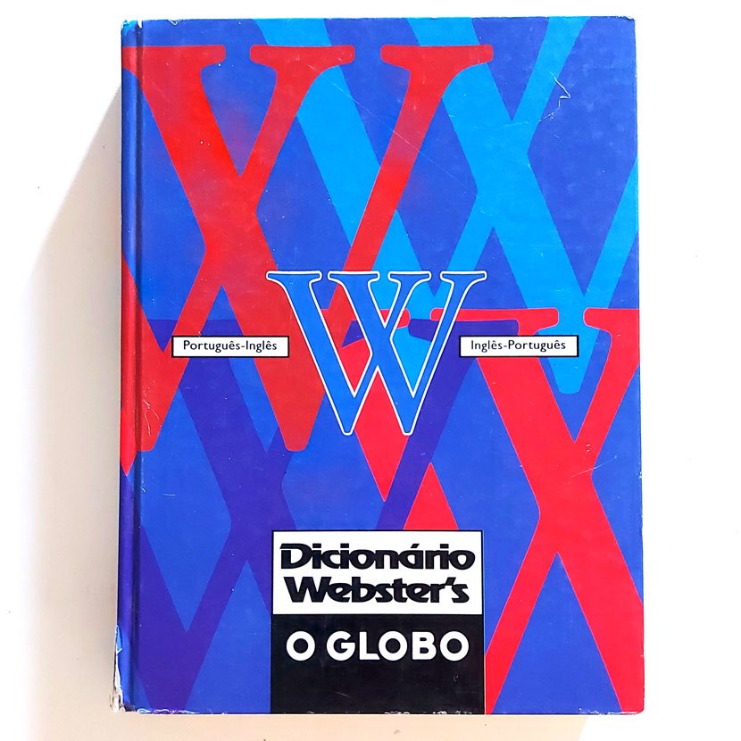 Livro Dicionário Webster's O Globo Português-inglês / Inglês-português 3ª Ed. 1998