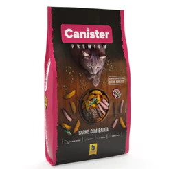Ração Premium Canister para Gatos Adultos Carne com Batata 25 kg