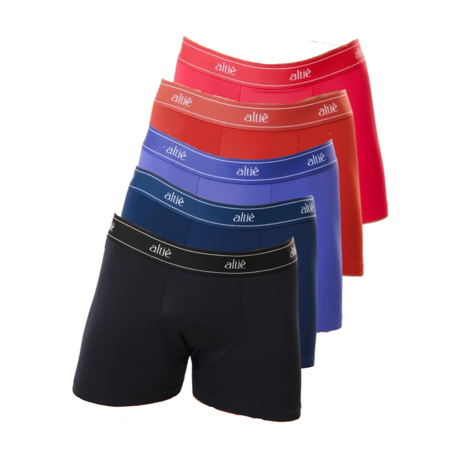 KIT COM 3 CUECA BOXER BOX MICROFIBRA POLIAMIDA