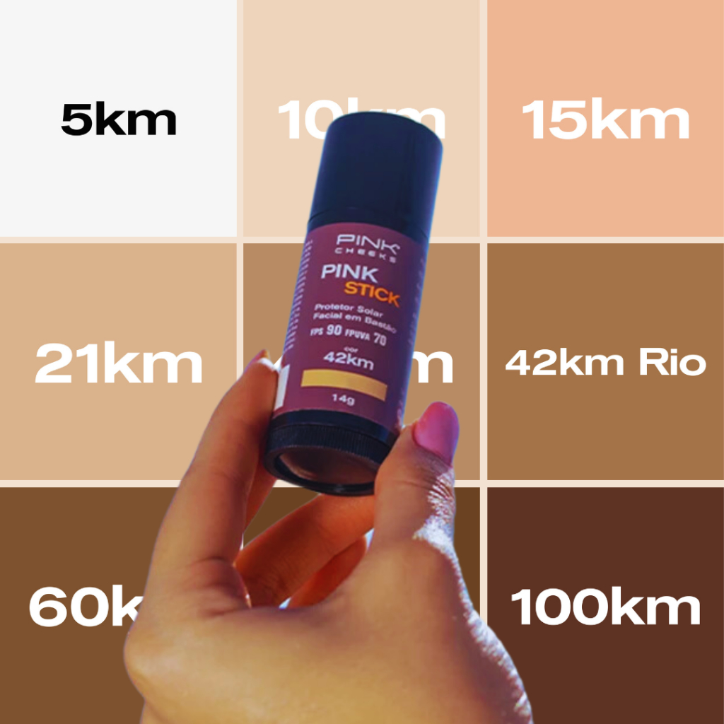 Protetor Solar Facial Com Cor Pink Stick - PINK CHEEKS 14g em Oferta na Shopee