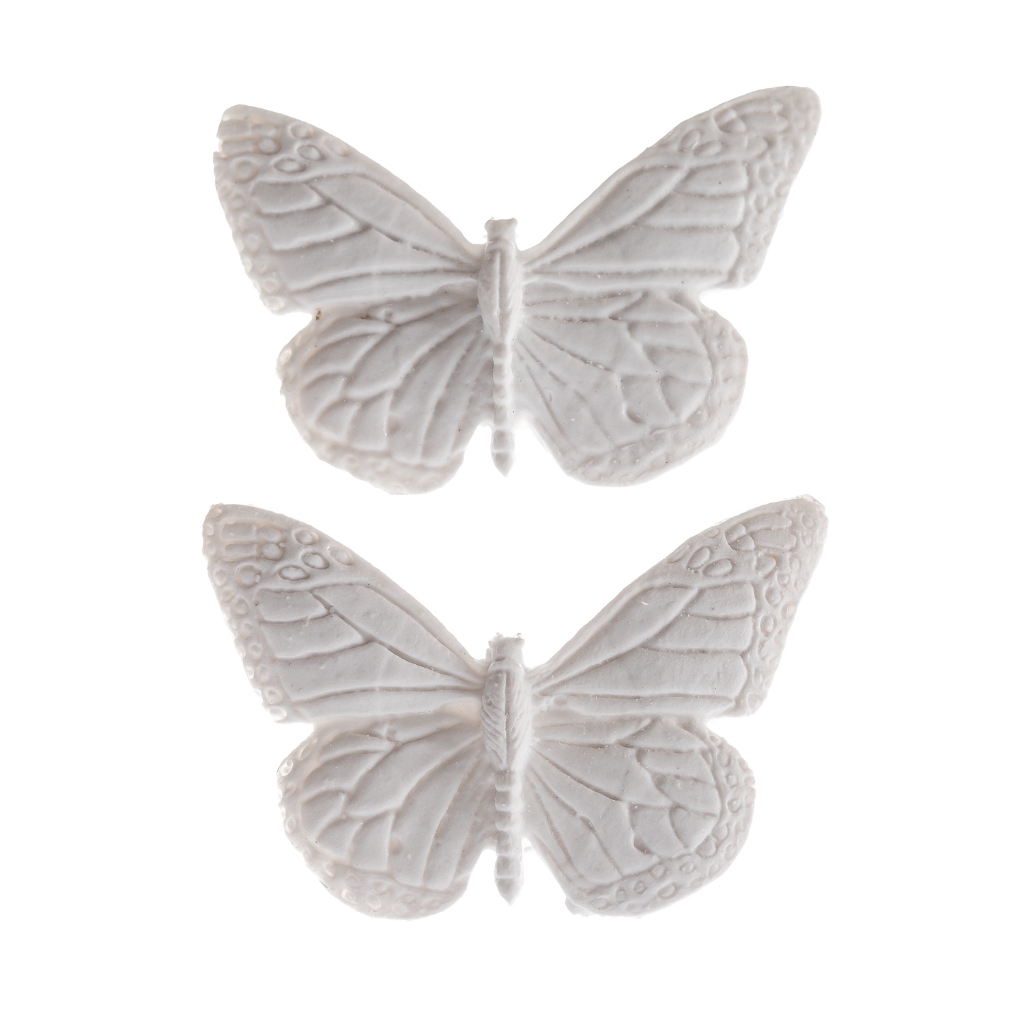 Aplique Em Resina Borboleta Delicada 2 Peças em Oferta na Shopee
