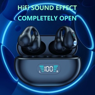 TWS Q80 Fones De Ouvido Sem Fio Bluetooth 5.3 De Condução Bone Com Design De Clipe Auricular - UTILAR