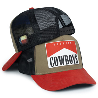 Boné Trucker Cowboys Agro Original Aba Curvada Ajustável