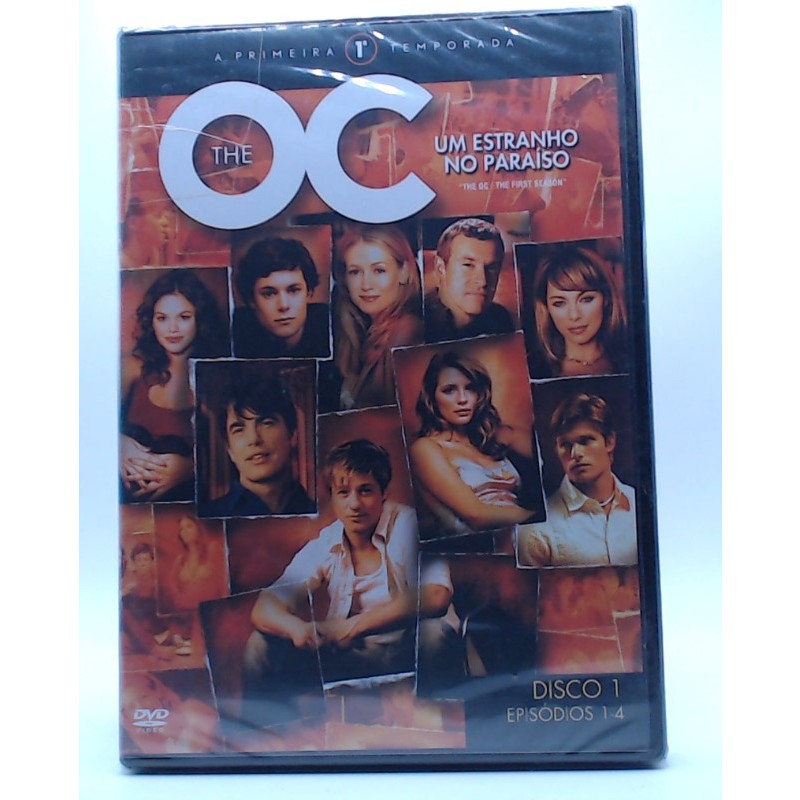DVD THE OC - UM ESTRANHO NO PARAÍSO - DISCO 1 - LACRADO
