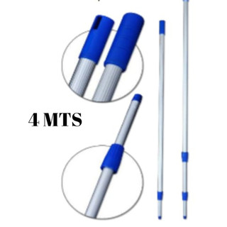 CABO ALUMINIO EXTENSOR TELESCOPIO 4 METROS em Oferta na Shopee