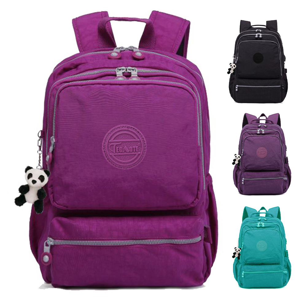 Mochila Escolar Faculdade Trabalho Notebook Entrada USB Carregador