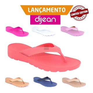 TAMANCO ORTOPÉDICO DJEAN LANÇAMENTO 283 ORIGINAL ANABELA EDIÇÃO LIMITADA CHINELO DE DEDO CONFORTÁVEL MACIO LEVE ESPORÃO FASCITE PLANTAR