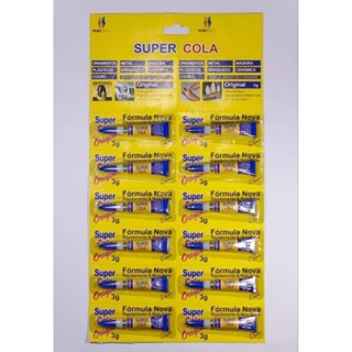 12 super cola alto colante, cola tudo em Oferta na Shopee