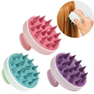 Escova De Lavar Cabelo de Silicone Auxilia O Crescimento Diminui A Quebra