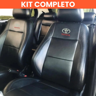 Capa de Banco Automotivo Carro em Couro Toyota Corolla Hilux Etios Yaris