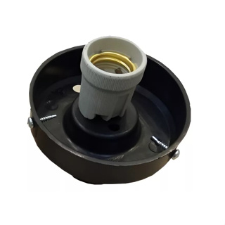 Base Pequena Preta Para Poste De 2 Polegadas Encaixe Em Globo Boca 10 em Oferta na Shopee