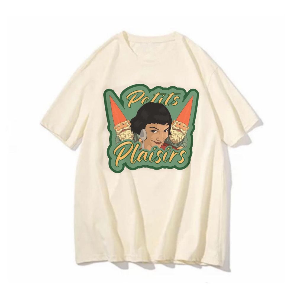 camiseta amélie petits plaisirs gnomo duende blusa tshirt gringa vintage