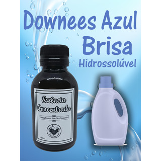 HS Essência Concentrada Downees Azul Brisa 100ml Hidrossolúvel Umidificadores Difusores Elétricos Água de Lençol Água Perfumada