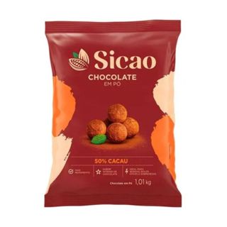 Chocolate Em Pó 50% Cacau 1,01kg Sicao