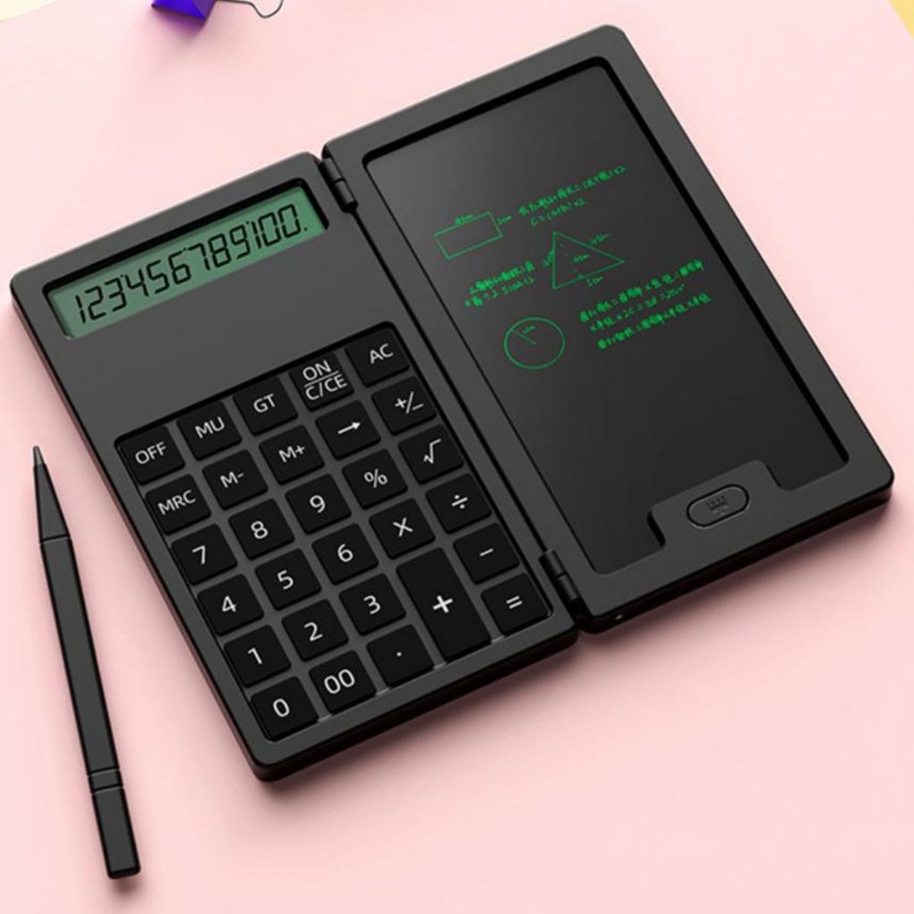 Calculadora tablet de escritório calculadoras de Escrita Manual Mini mesa Com Tela e Canet...