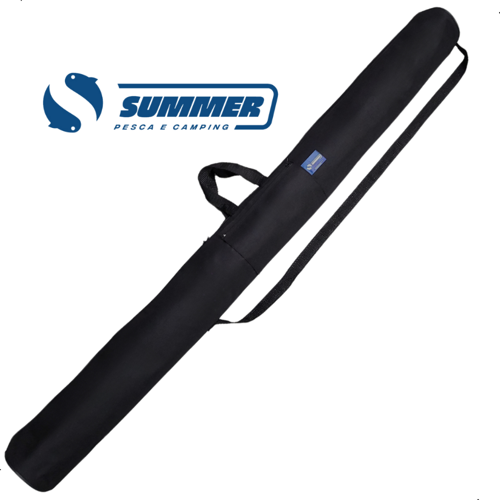 Bolsa Porta Vara de Pesca Liso Preto - Vários Tamanhos - Sports & Outdoors