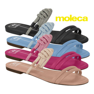 Sandalia Rasteira Moleca Feminina Original Beira Rio Conforto Casual Antiderrapante Lancamento
