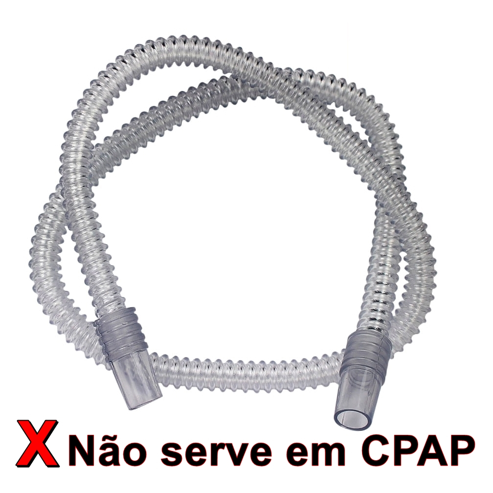 Tubo Traqueia Nacional compativel com inaladores Pulmosonic- Possui Anvisa e NF