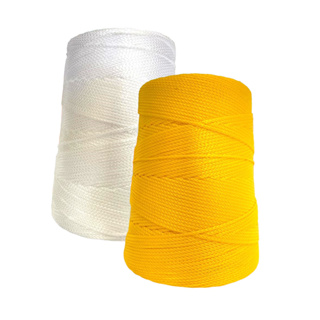 Cordão nautico 500g 3mm 500m cores Linha Rabo rato bolsa corda fio polipropileno croche trico cone em Oferta na Shopee