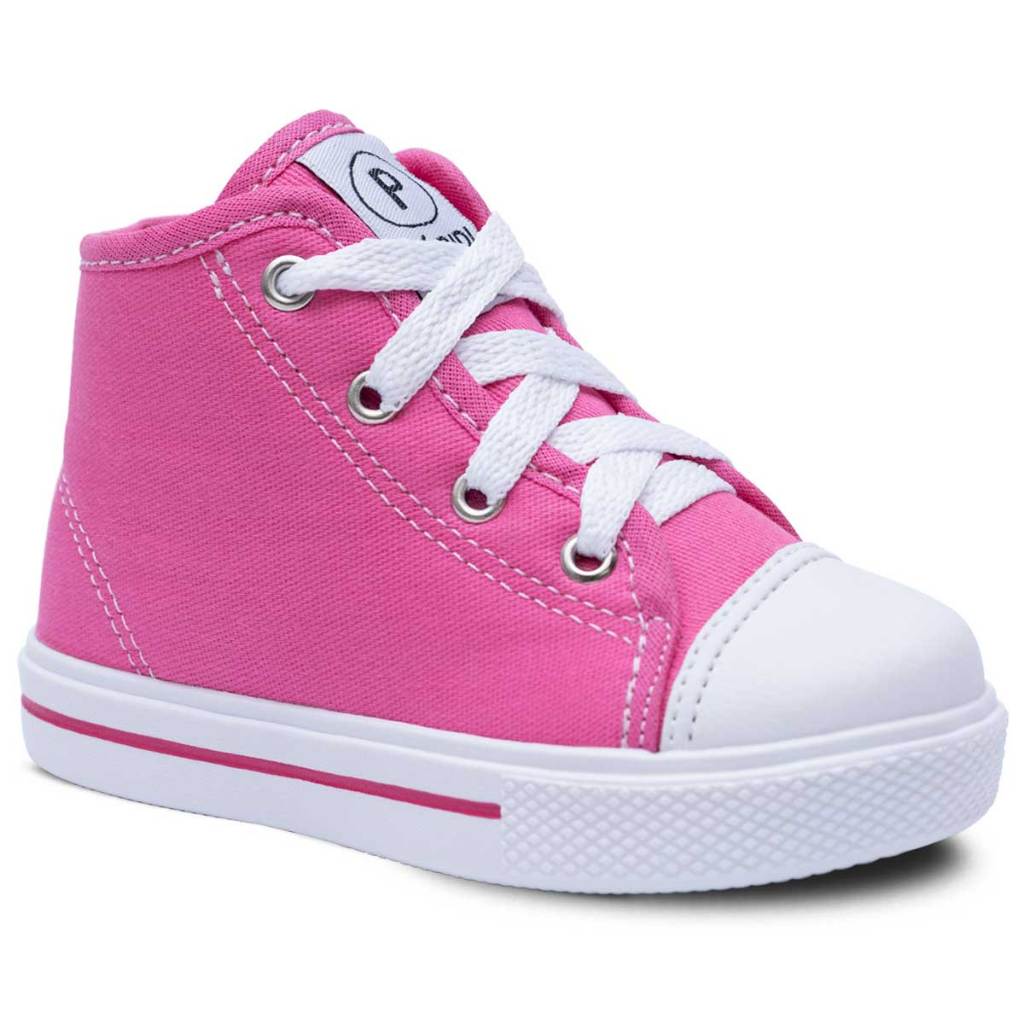 Tenis Infantil Casual Cano Alto Menina Menino Star 11.49i em Oferta na Shopee